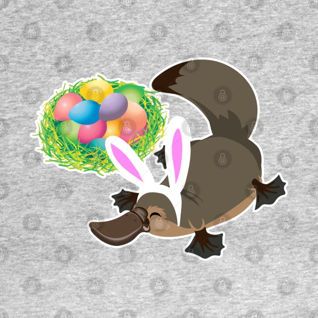 Easter Platypus by Peppermint Narwhal